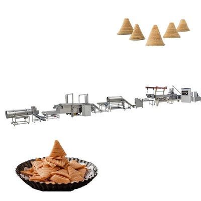 Linea di produzione di snack fritti con farina di mais estrusore 380V-440V