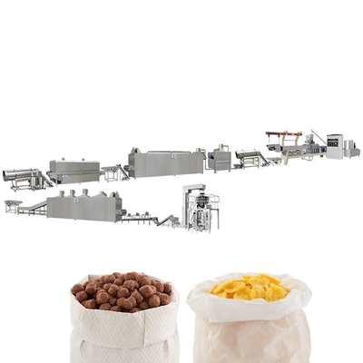 Linea di produzione del cereale da prima colazione dello spuntino del soffio del cereale estrusione