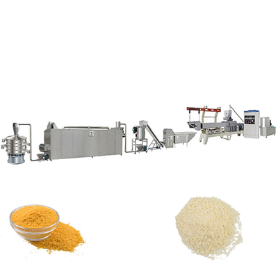 Linea di produzione di briciole di pane a doppia vite 100-150 kg/h
