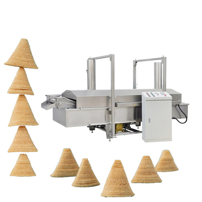 macchina della crosta del riso delle bugole di 300kg/H Fried Snack Production Line Sala