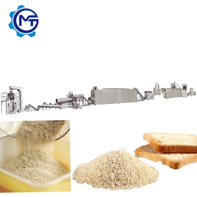 la linea di produzione della briciola di pane 500kg/H creatore lavora 100kg a macchina