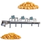 Mini Puffed Wheat Snacks Food espelle linea di produzione del soffio del cereale argento